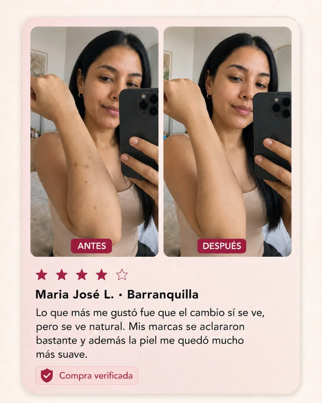 Testimonio real de Maria José L. en Barranquilla