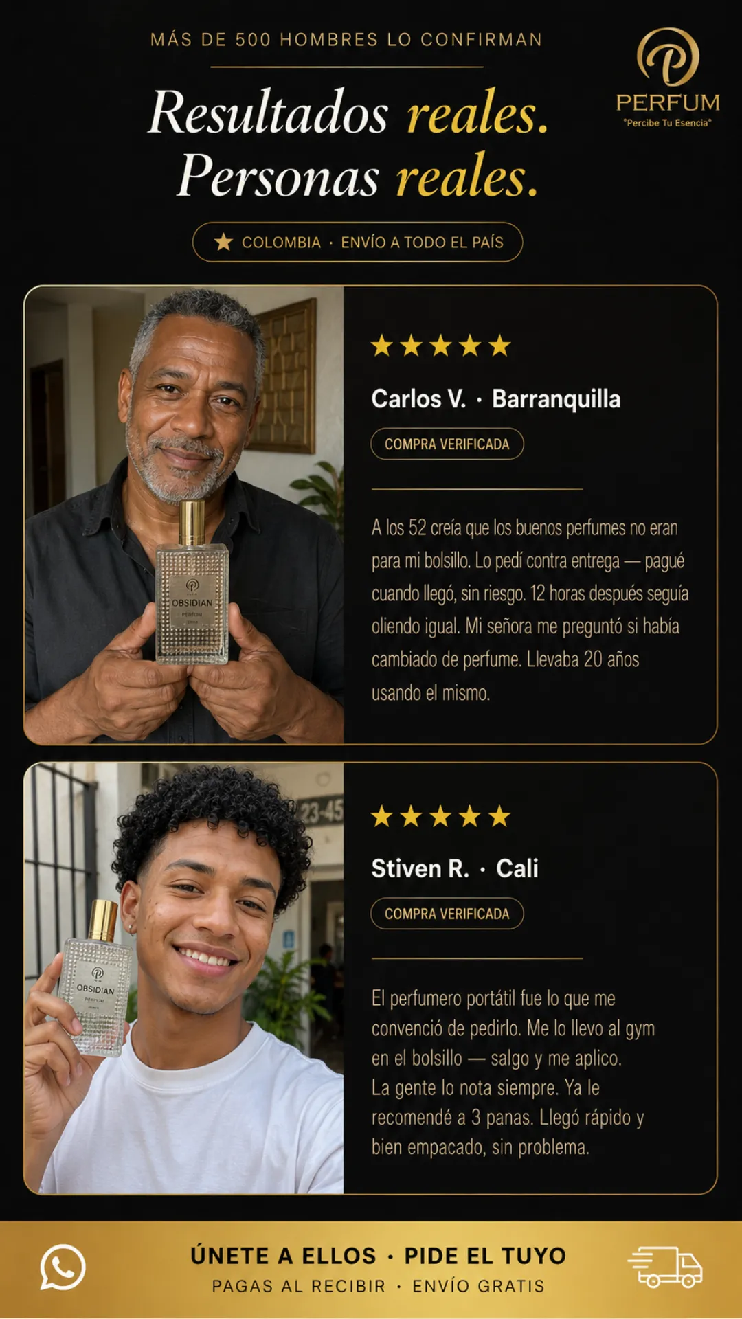 Testimonios de Carlos y Stiven sobre OBSIDIAN