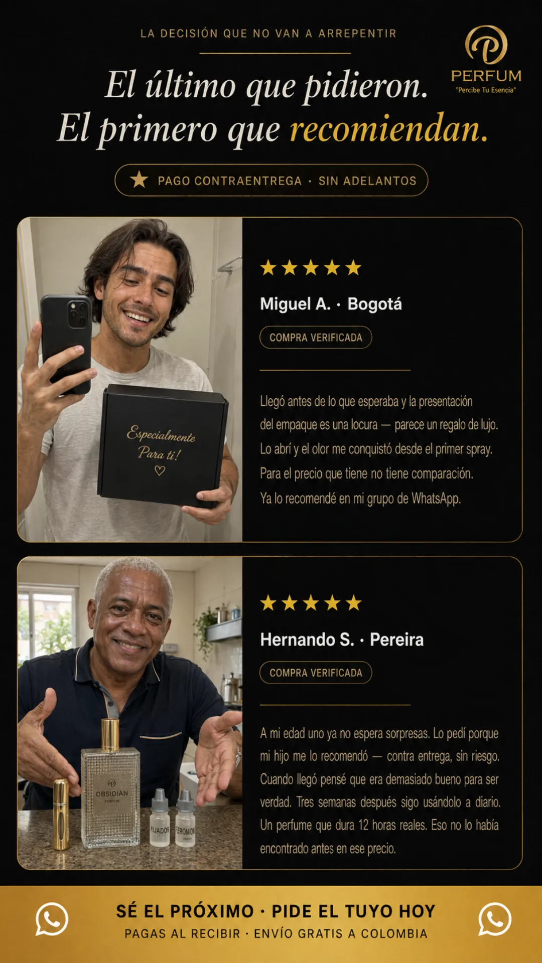 Testimonios de Miguel y Hernando sobre OBSIDIAN