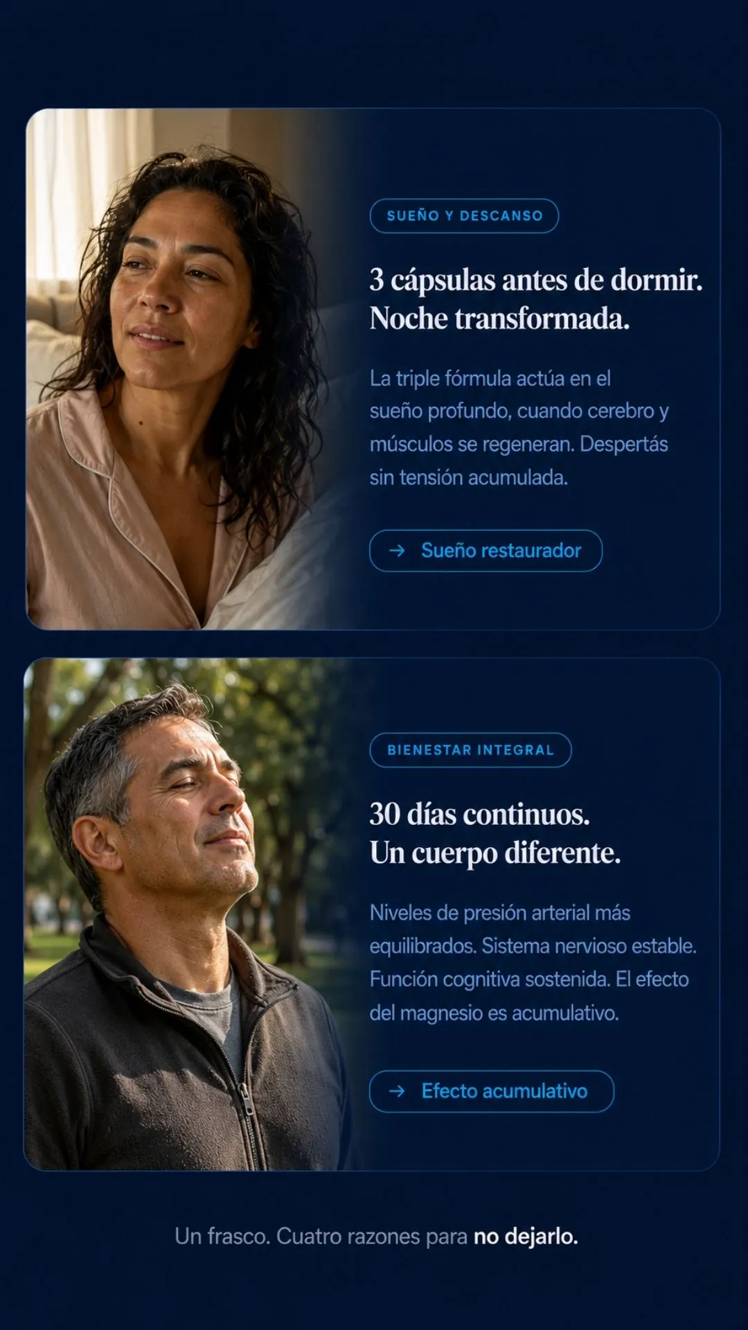 MAGN3SIO TRIPLE para sueño, descanso y bienestar integral